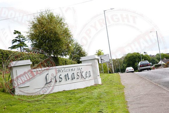 Entrance to Lisnaskea - Enniskillen Side.