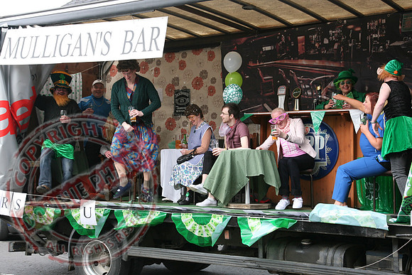St. Patrick's Day Parade in Newtownbutler.