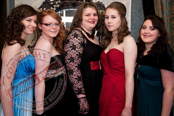 Collegiate Formal held in Corick House Hotel, County Tyrone.
