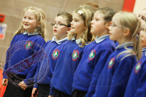 Community Carol Service in St. Mary's Hall, Tempo.