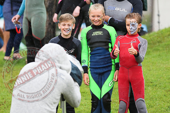 Charity Swim in Erne River in aid of RNLI.