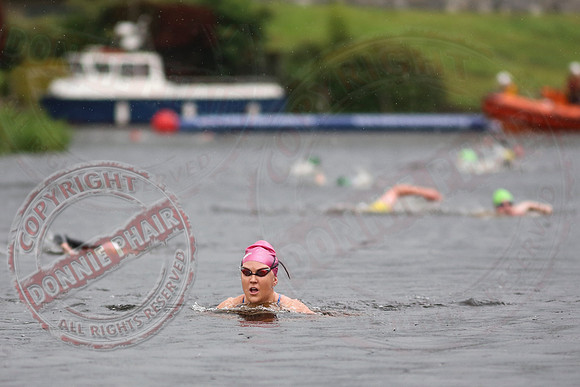 Charity Swim in Erne River in aid of RNLI.
