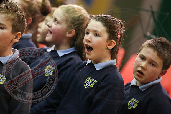 Community Carol Service in St. Mary's Hall, Tempo.