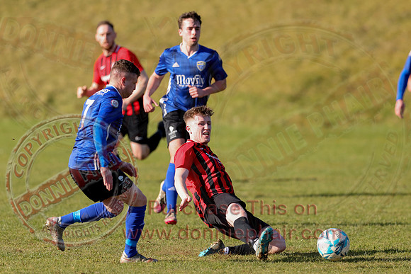 Irvinestown (1) V Kesh (2) in Mercer Football League-4