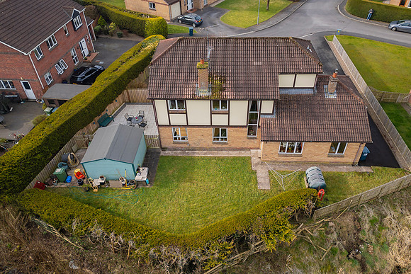 Aerial shot of home-2