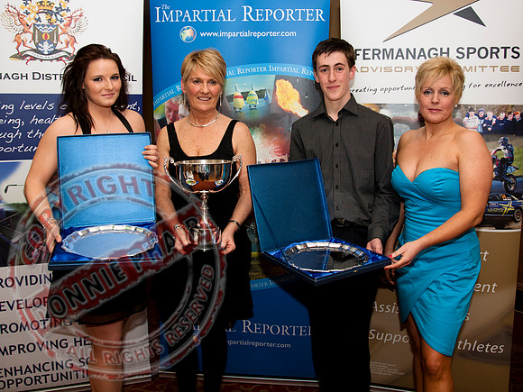 Sports Advisory Awards 2010 in Killyhevlin Hotel.