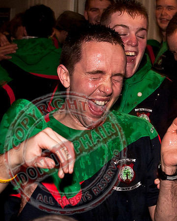 Lisnaskea Emmetts Senior GAA Football Team return home as Intermediate All-Ireland Club Champions.