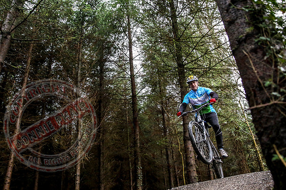 Mountainbiking in Blessingbourne Estate.