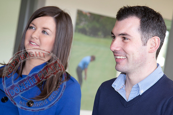 Fermanagh Rose of Tralee Longest Drive Golf Challenge in the Lough Erne Golf Resort.