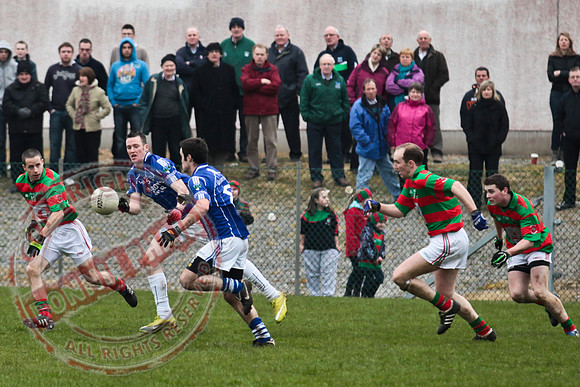 Devenish V Lisnaskea in Senior GAA Football League Final in Kinawley.  Devenish Won.