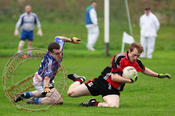 Brookeborough V Kinawley in GAA Football Championship Game.