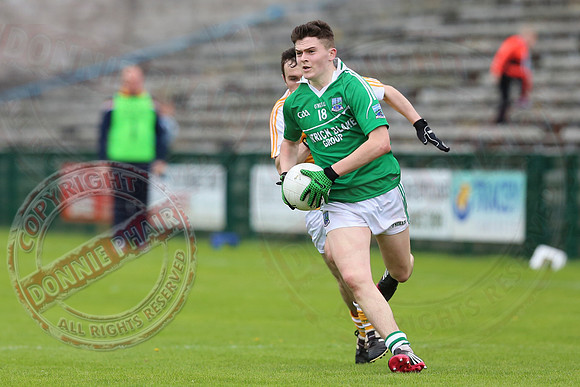 Fermanagh (2-8) V Antrim (5-10) in Ulster Minor Championship.