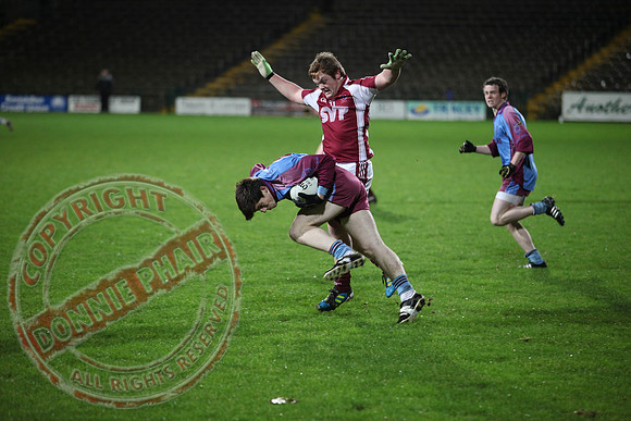 St. Michaels College Enniskillen V Omagh CBS in McCormick Cup game held in Brewster Park.