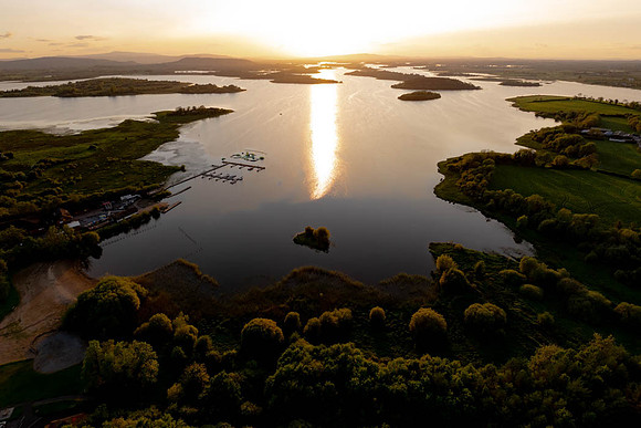 Aerial Views of Upper Lough Erne Fermanagh