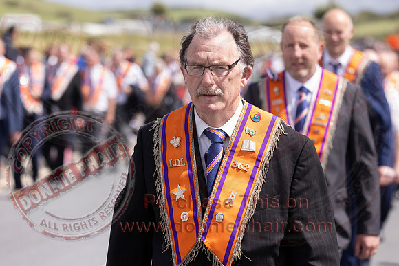 Annual County Donegal Twelfth Demonstration at Rossnowlagh-115