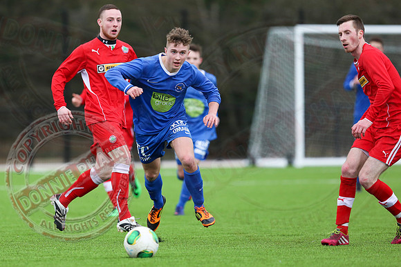 Ballinamallard United Reserves (0) V Cliftonville (1) in IFA Reserve League.