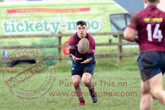 Enniskillen !st XV (36) V Portadown 1st XV (12) in Bank of Ireland Towns Cup-7