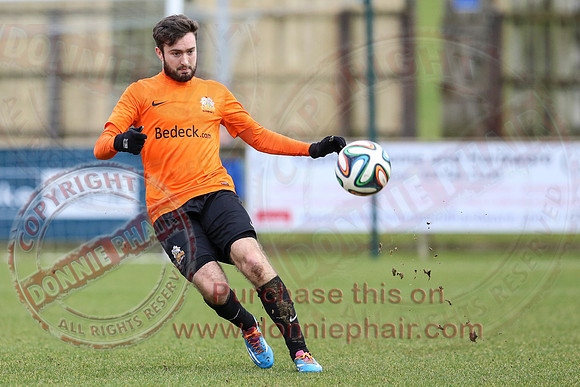 Ballinamallard United (1) V Glenavon (3) in IFA Danske Premier League.