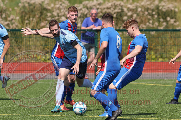 Enniskillen Town (6) V Mountjoy (0) in Fermanagh and Western League Division One-4