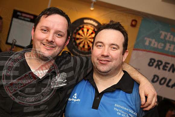 Charity Darts night starring Brendan Dolan in aid of the Childrens Heart Centre in Crumlin.