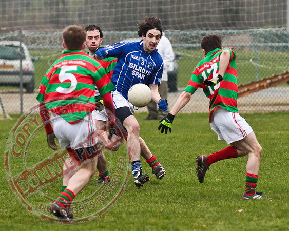 Devenish V Lisnaskea in Senior GAA Football League Final in Kinawley.  Devenish Won.