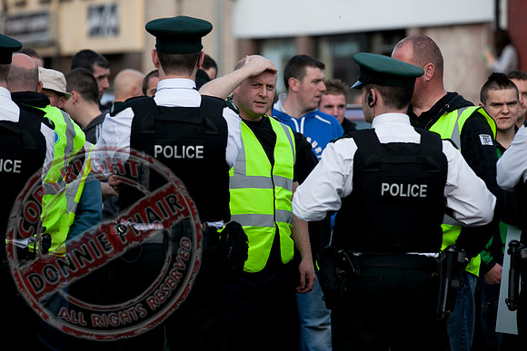 Loyalist Parade in Newtownbutler.