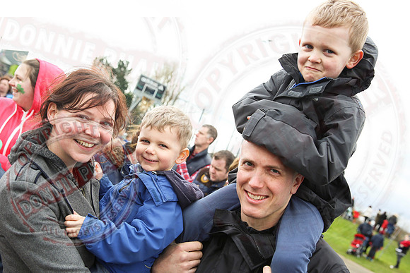 St. Patrick's Day celebrations in Enniskillen, County Fermanagh.