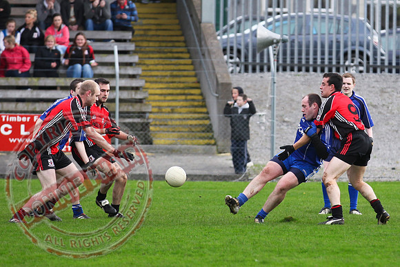 Brookeborough V Kinawley in GAA Football Championship Game.