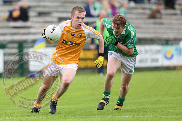 Fermanagh (2-8) V Antrim (5-10) in Ulster Minor Championship.