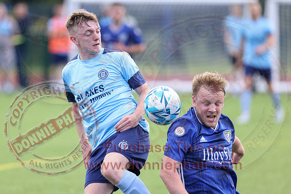 Enniskillen Town (1) V NFC Kesh (0)) in Mercer Football League-16