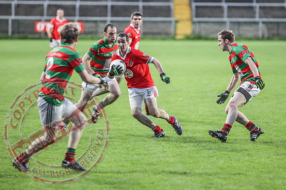 Fermanagh GAA Football Championship Quarter Finals Between Lisnaskea Emmetts (Winners) and Newtownbutler First Fermanaghs.