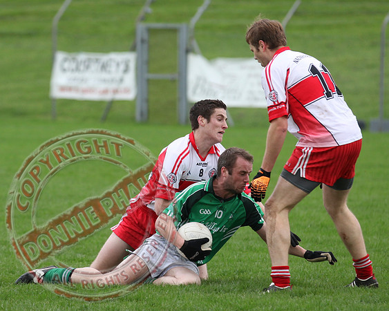 St. Pat's Donagh V Roslea in GAA Football League Match.