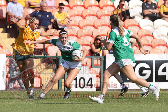 Antrim (3-15) V Fermanagh (0-11) in Ladies All Ireland GAA Football Junior Championship Final Replay-19