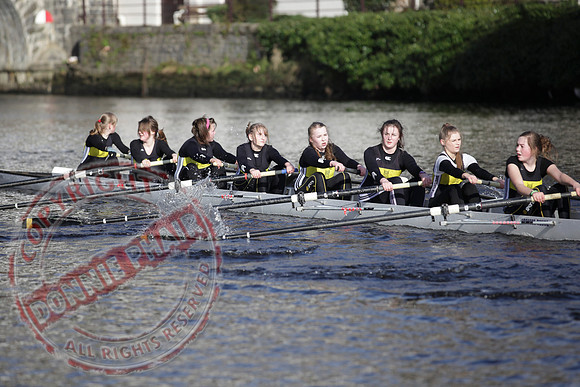 Head of the River Boat Race taking Place on the River Erne in Enniskillen, County Fermanagh.