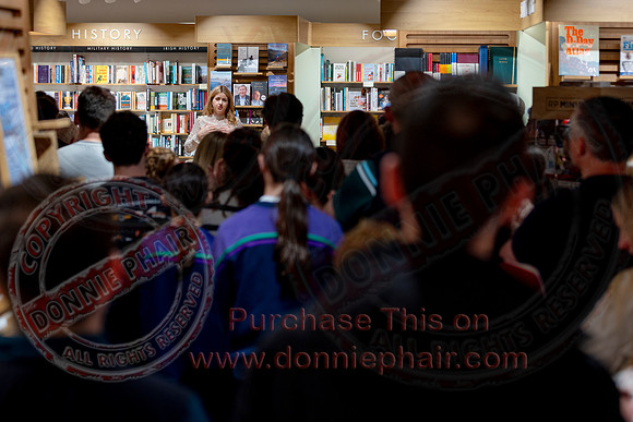 Bernie Collins from F1 - Book Signing in Waterstones, Enniskillen-15