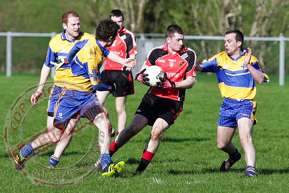 Maguiresbdirge V St. Teresa, Belfast in Ulster League GAA Football.