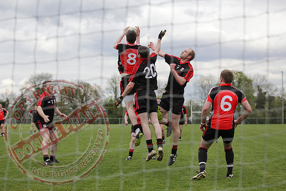 Brookeborough V Maguiresbridge in Senior Men GAA League Football.