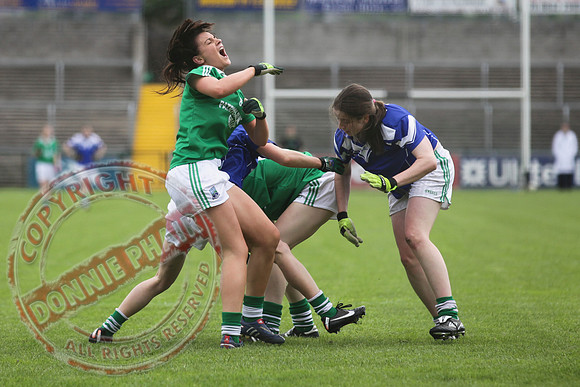 Fermanagh (3-13) V Limerick (3-08) in Senior Ladies GAA Football.