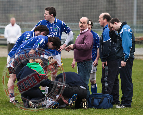 Devenish V Lisnaskea in Senior GAA Football League Final in Kinawley.  Devenish Won.