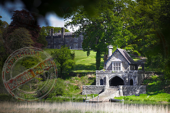 Crom Castle and The Turf House.