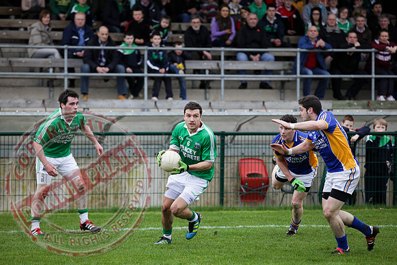 Fermanagh Senior Men V Wicklow in GAA Football in Brewster Park, Enniskillen.