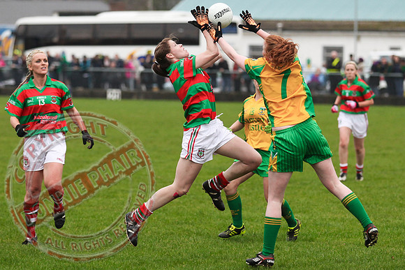 All-Ireland Ladies Intermediate Final between Lisnaskea and Stabannon.