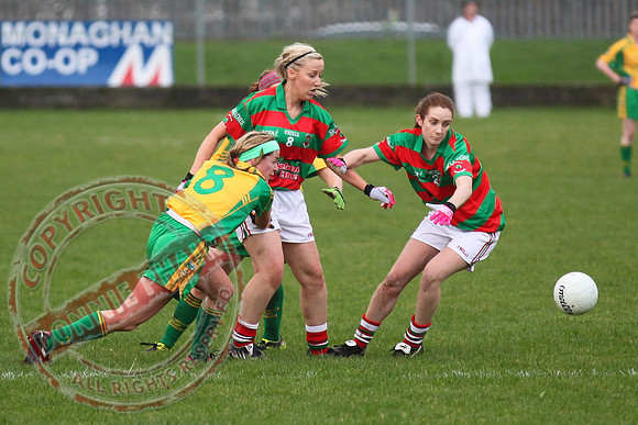 All-Ireland Ladies Intermediate Final between Lisnaskea and Stabannon.
