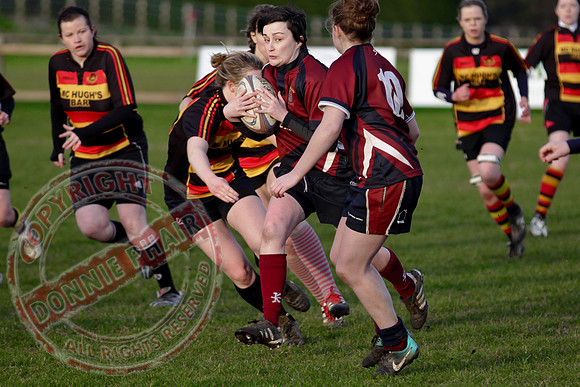 Enniskillen V Sligo in Ladies Rugby.
