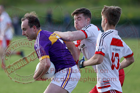 Derrygonnelly (4-14) V St. Pats Donagh (2-08) in Club Players GAA Football Competition-12