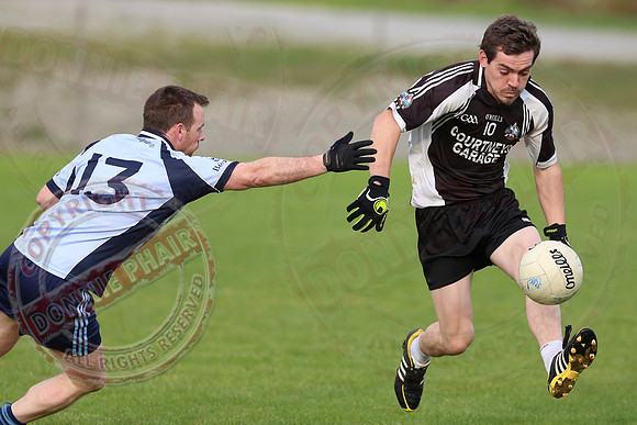 Aghadrumsee (1-9) V Belcoo (1-9) in Erne Cup Two Final.