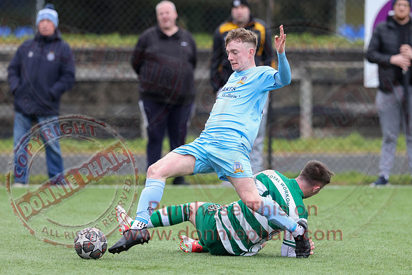 Strathroy Harps (2) V Enniskillen Town (1) in Junior Cup Quarter Final-5