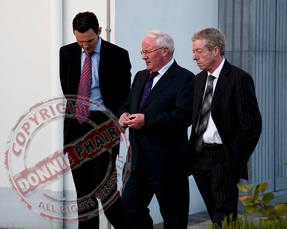 TD Brendan Smith meets Colum Courtney of Quinn INsurance.