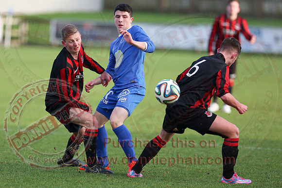 Ballinamallard Reserves (1) V Crusaders (1) in IFA Reserve League.