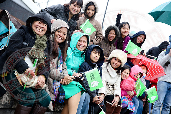 St. Patrick's Day celebrations in Enniskillen, County Fermanagh.